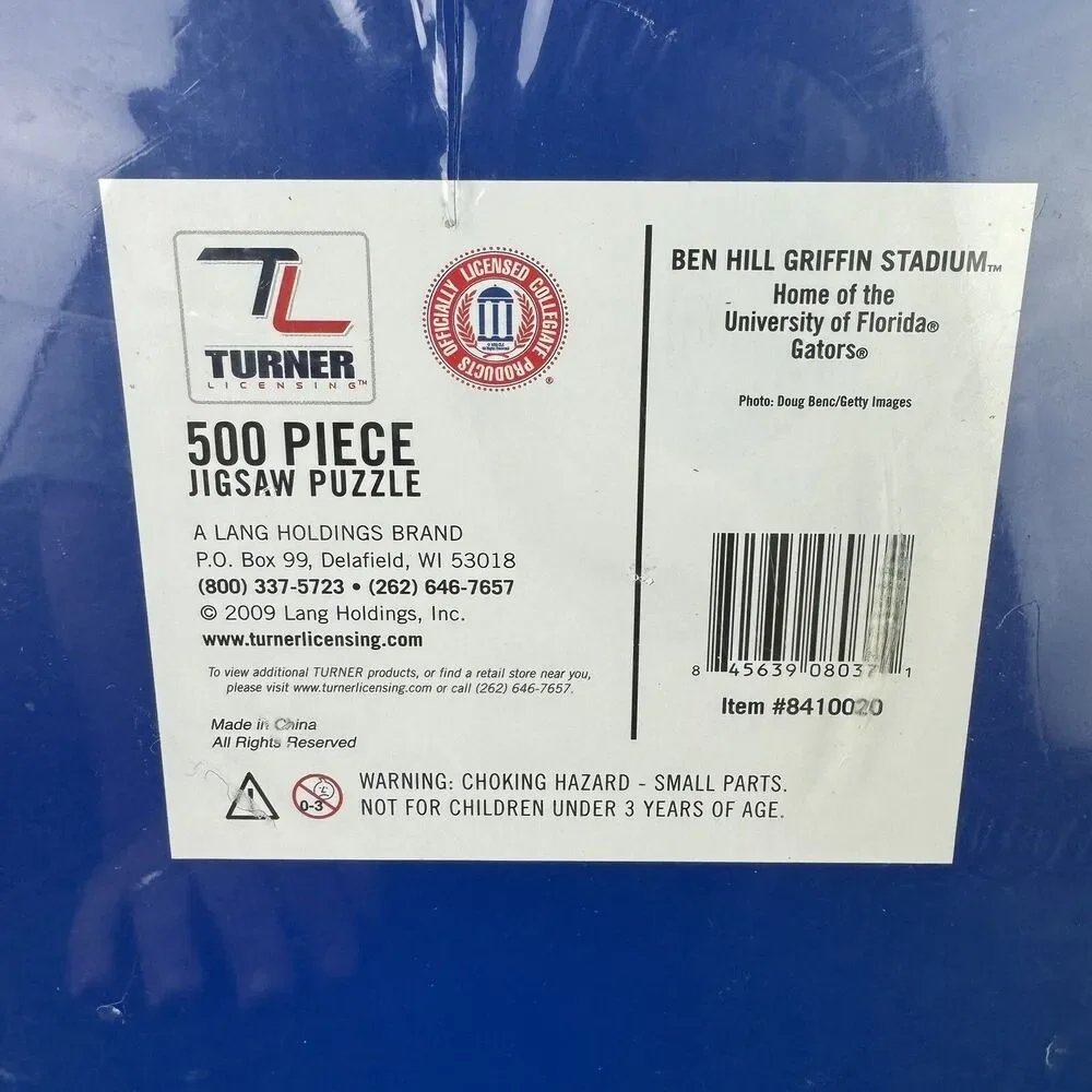 Ben Hill Griffin Stadium University of Florida Gators 500 Jigsaw Puzzle 18x24